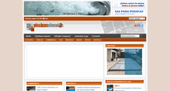 Desktop Screenshot of piscinaselevadas.es